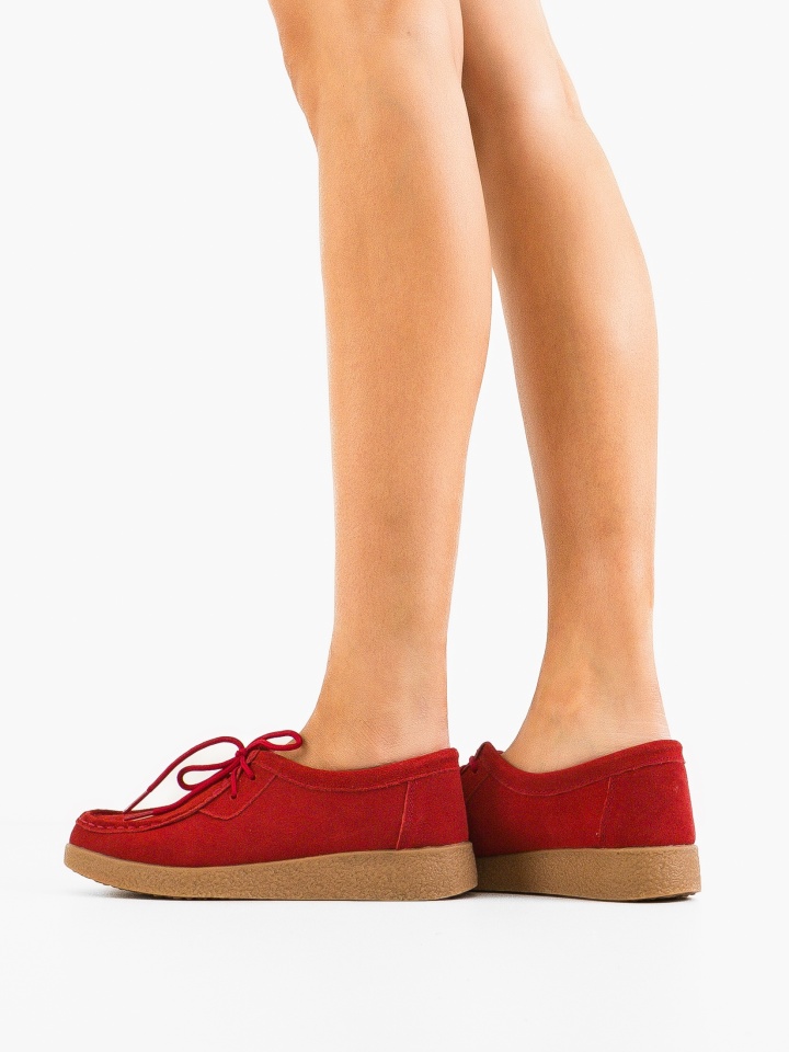 Pantofi Casual Neca Rosii 2