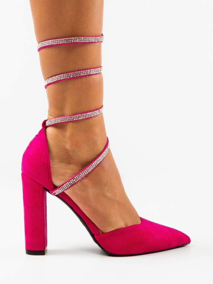 Pantofi cu toc Kyk Fuchsia