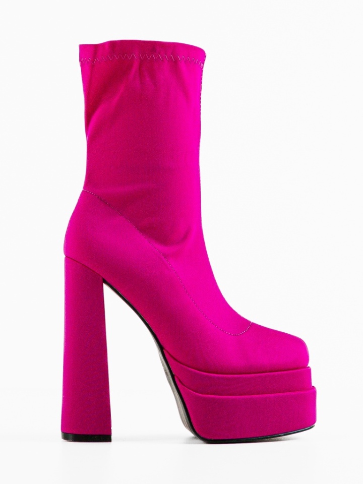 Botine dama Fumnan Fuchsia