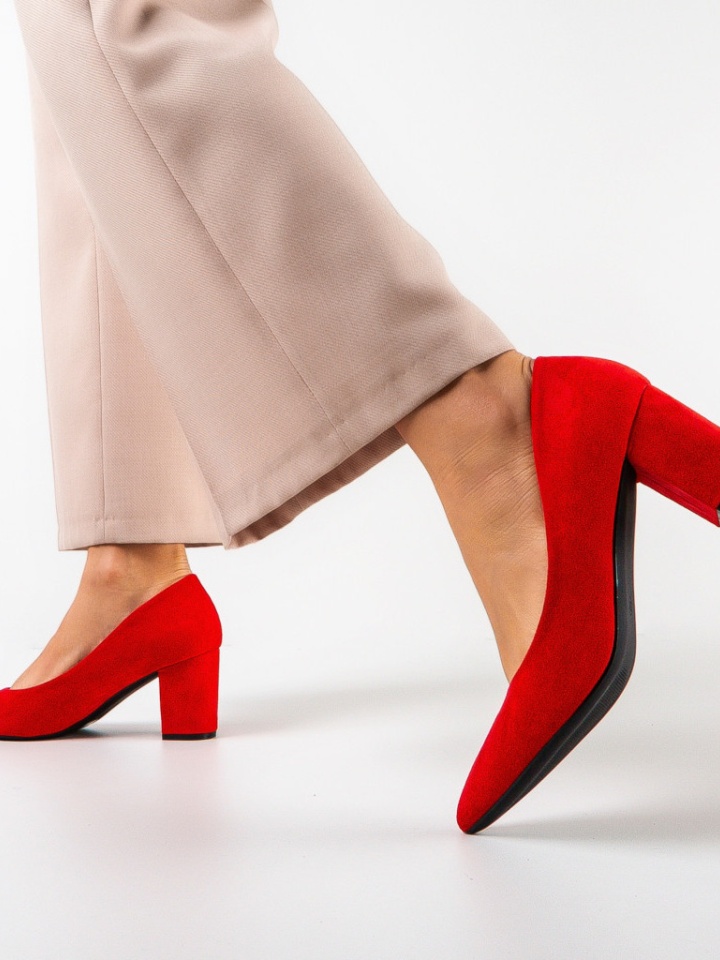 Pantofi dama Monty Rosii