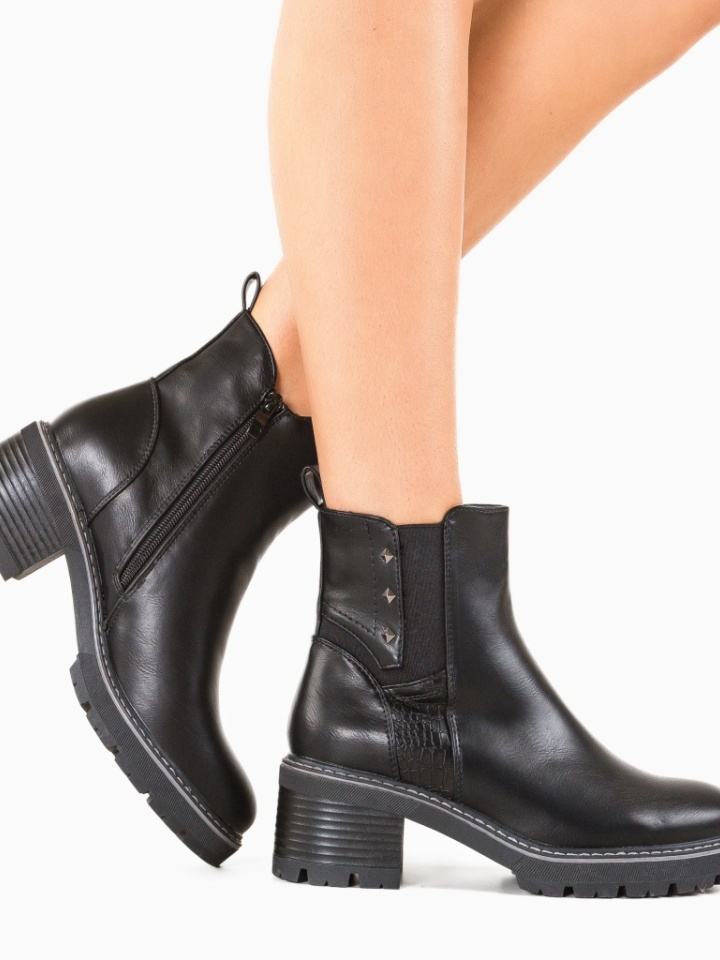 Botine dama Fulton Negre