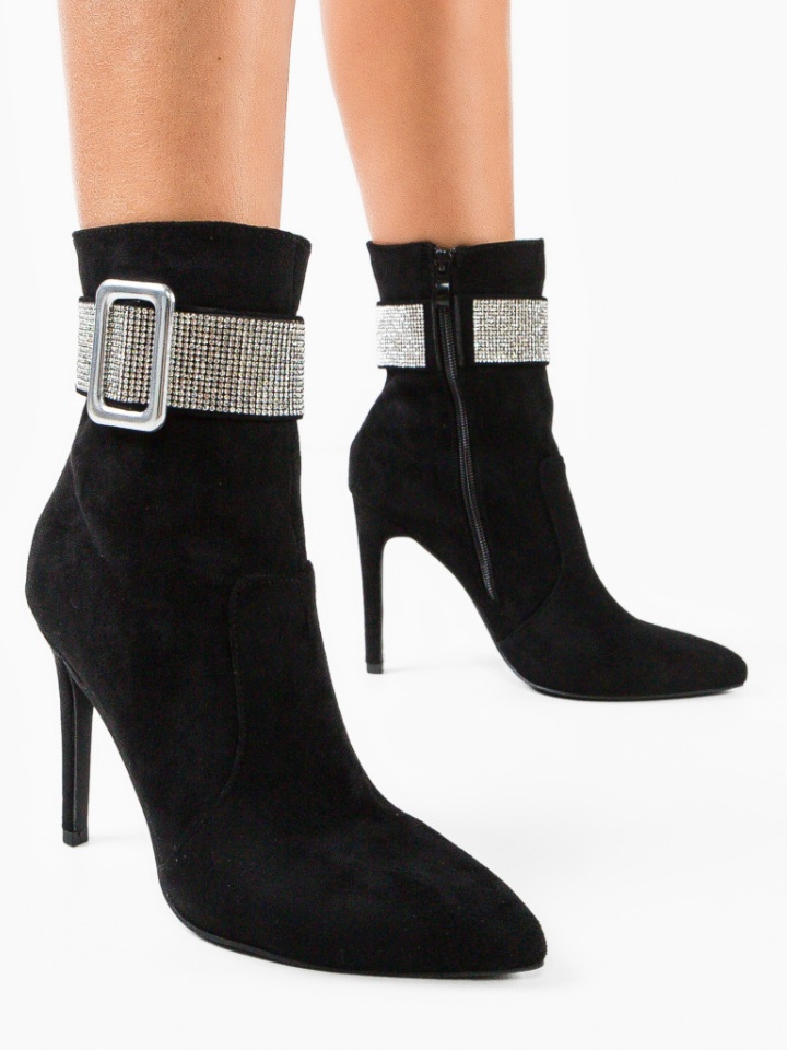 Botine dama Wagne Negre