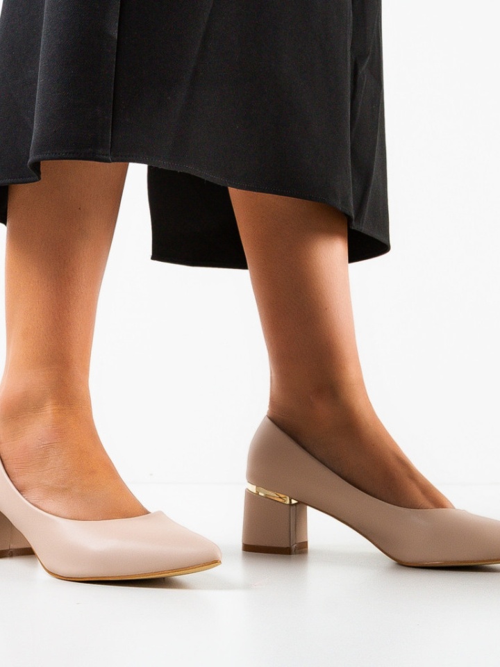 Pantofi dama Helen Bej