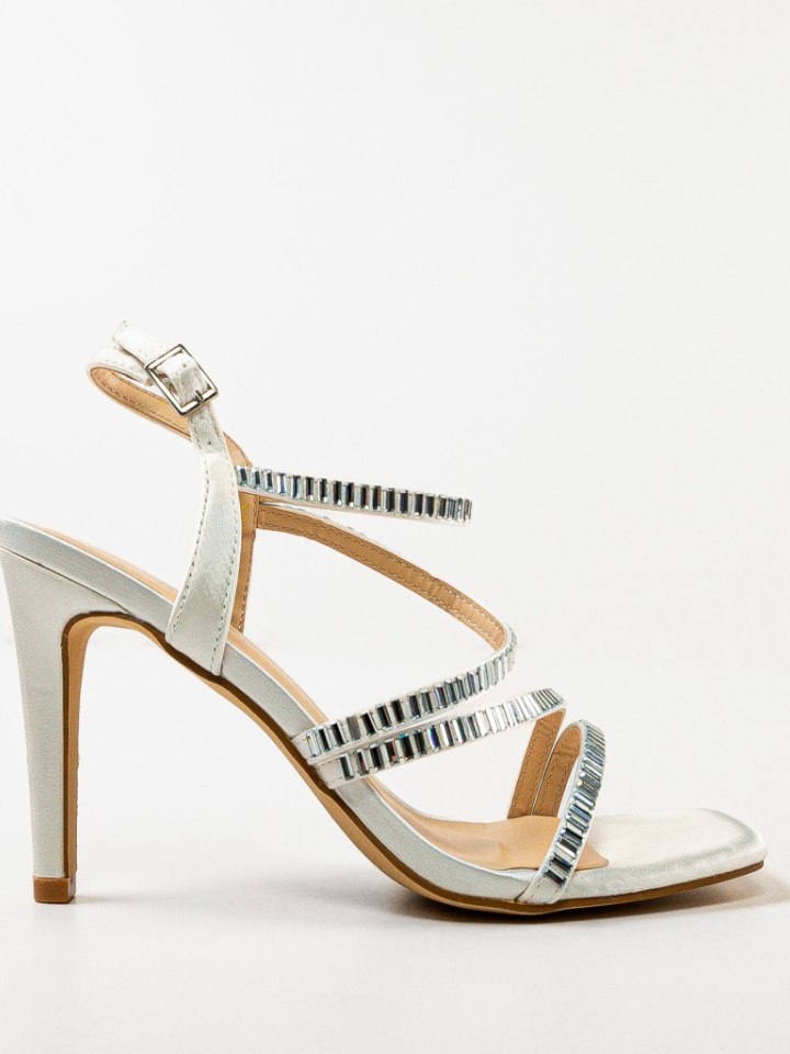 Sandale cu toc Kerr Bej