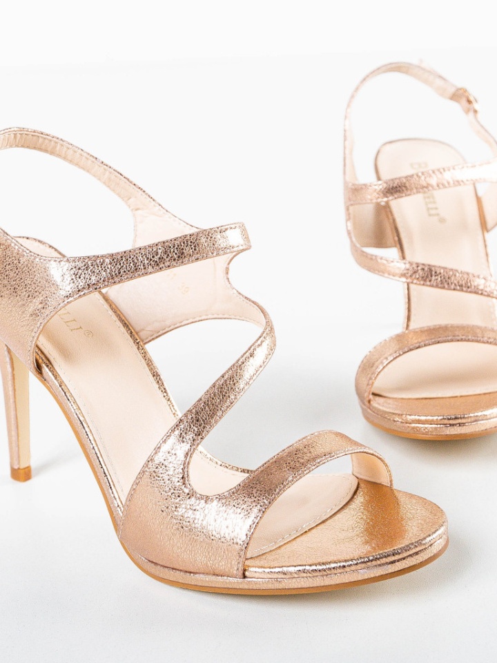 Sandale cu toc Dules Negre