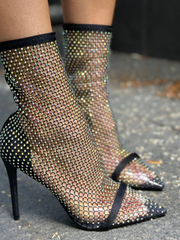 Botine dama Fiona Negre