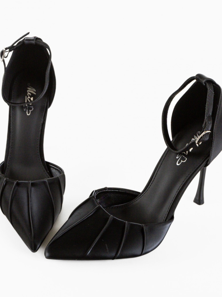 Pantofi cu toc Clay Negri