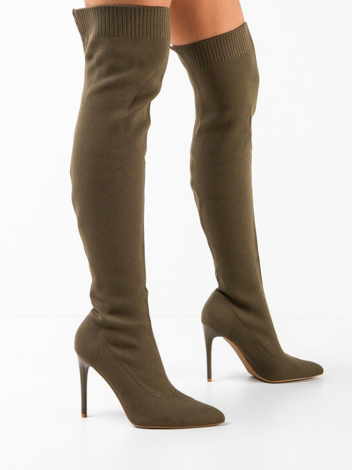 Cizme dama Olenyt Khaki