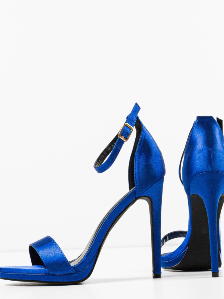 Sandale cu toc Doka Bej