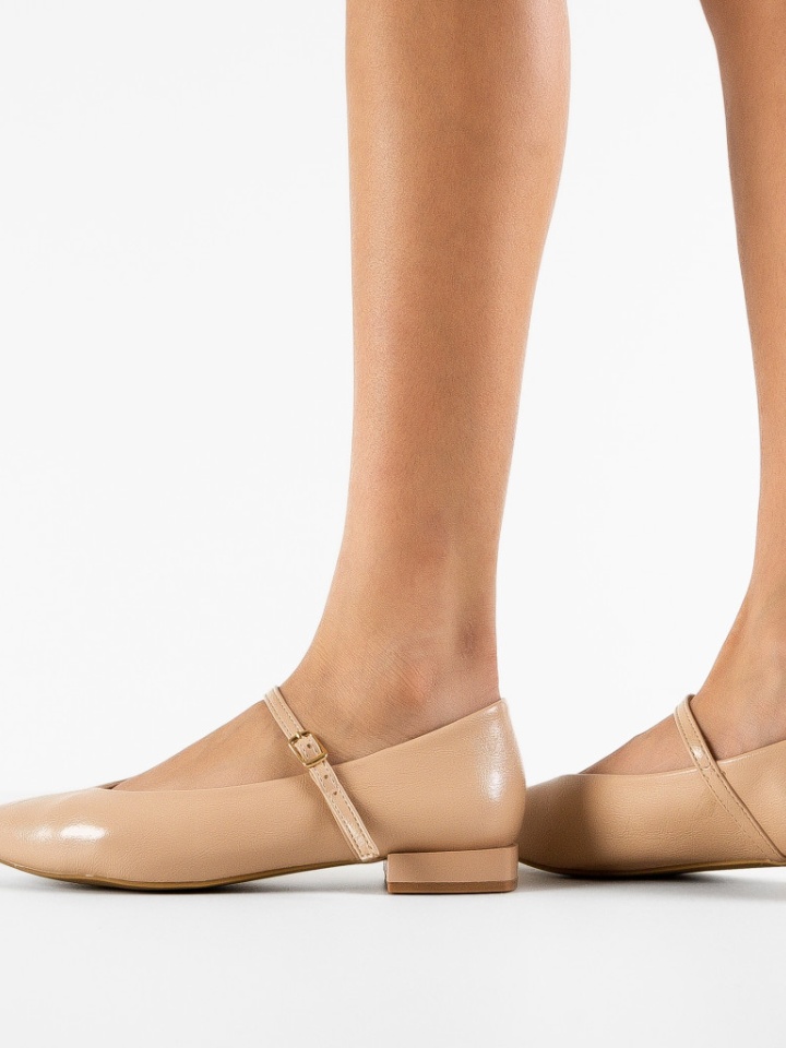 Pantofi dama Navammis Nude 2