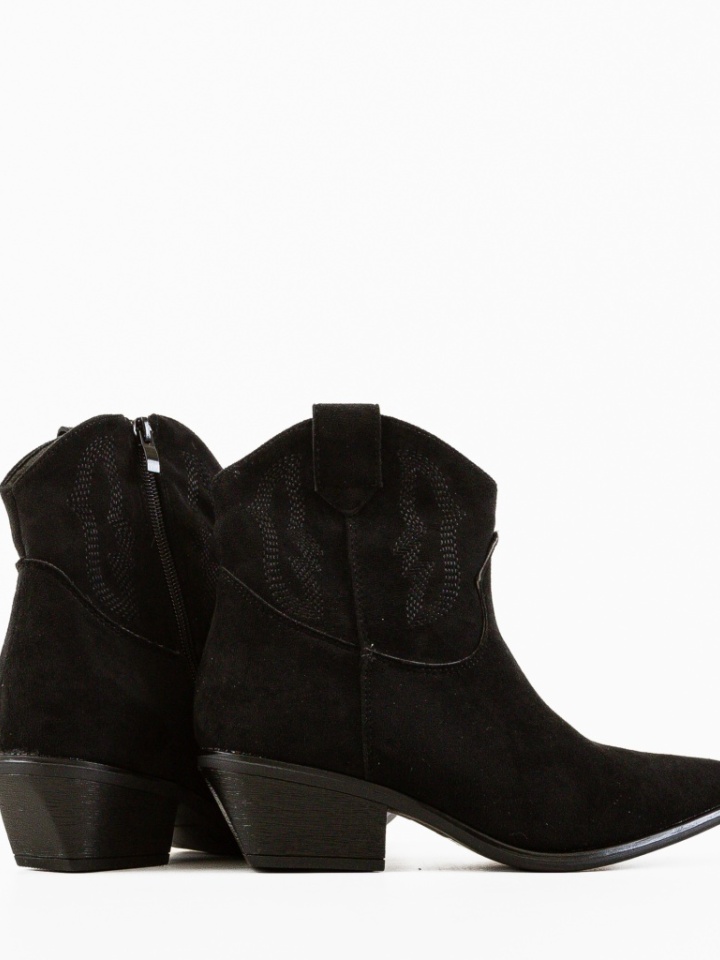 Botine dama Kaoru Negre