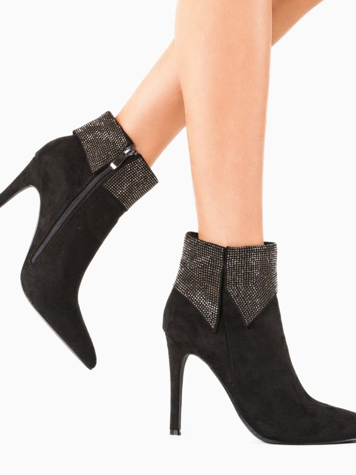 Botine dama Emmerso Negre