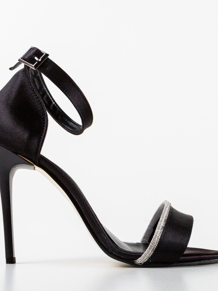 Sandale cu toc Cassius Albe 2