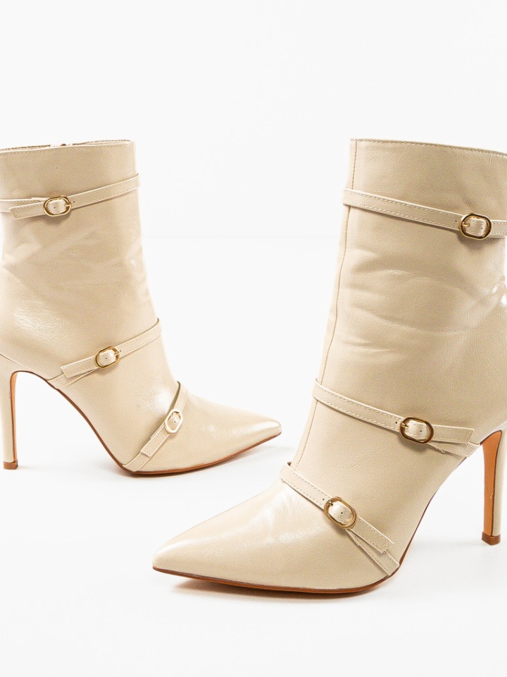 Botine dama Anexat Bej