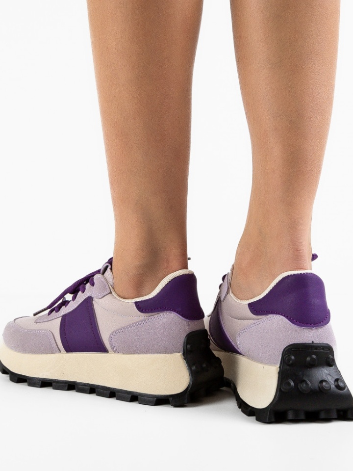 Sneakers dama Feytong Bej