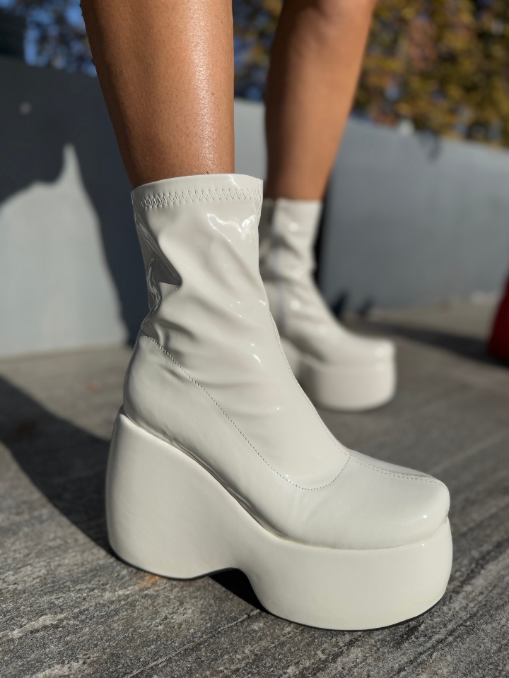 Botine dama Cosmo Albe