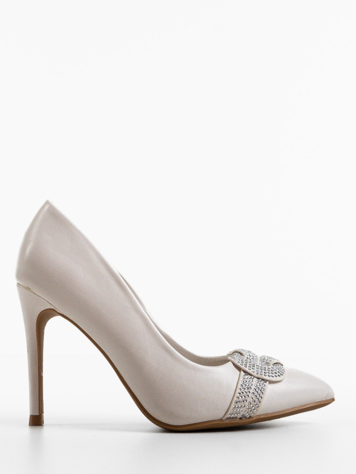 Pantofi dama Brown Bej