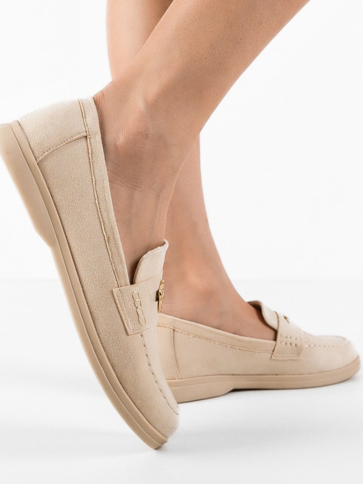 Pantofi casual dama Citrin Bej