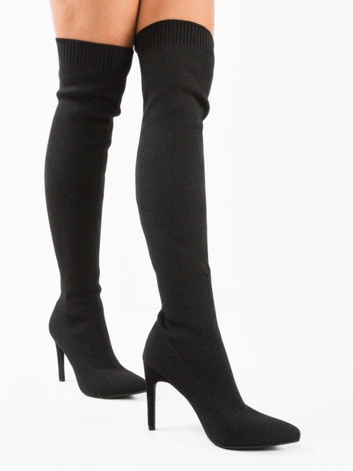 Cizme dama Aston Negre