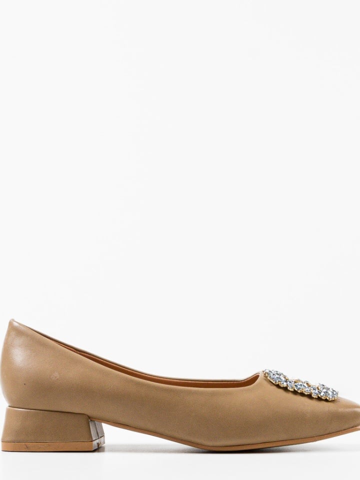 Pantofi dama Christopher Bej