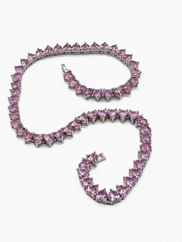 Colier Hearte Argintiu