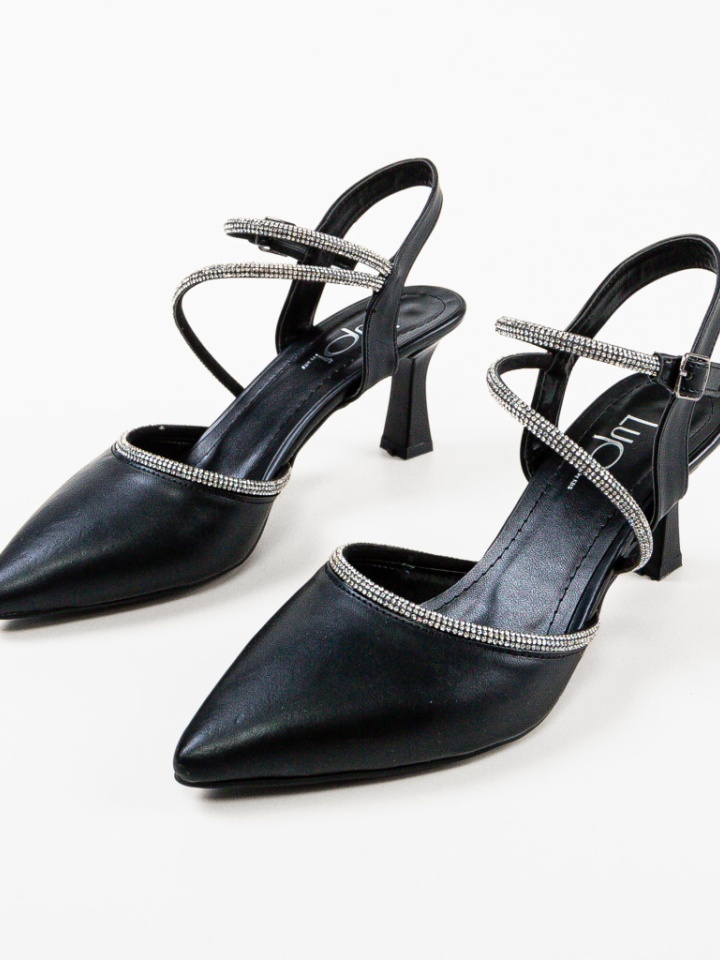 Pantofi cu toc Okeyt Negri