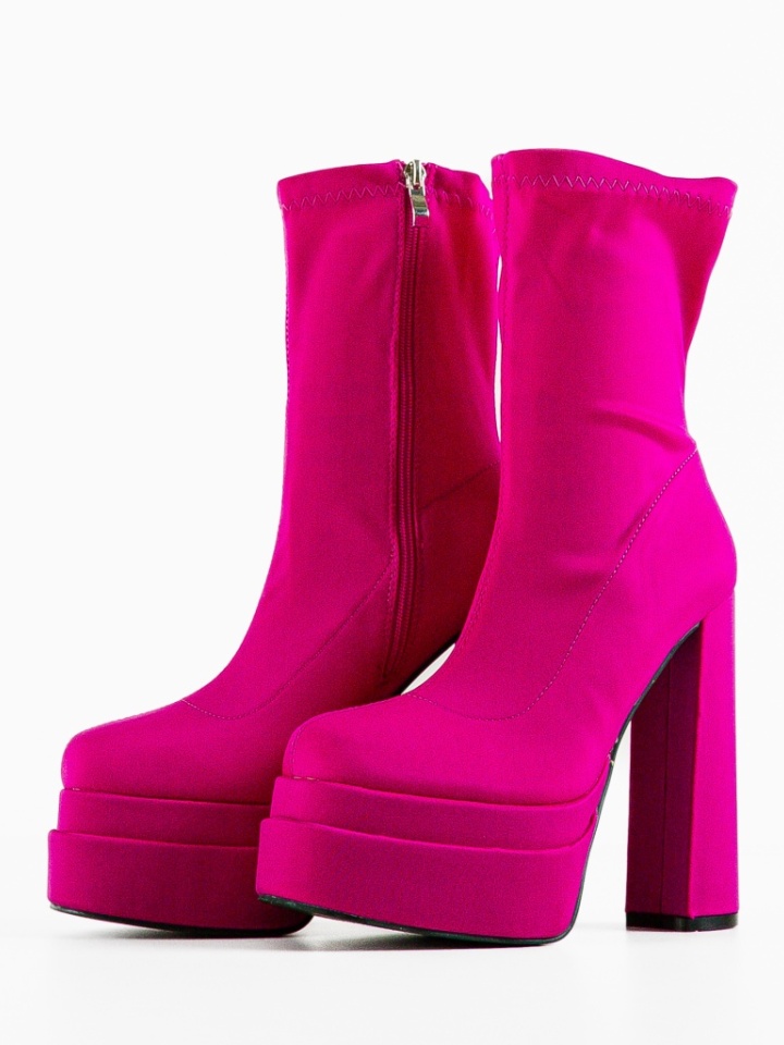 Botine dama Fumnan Fuchsia