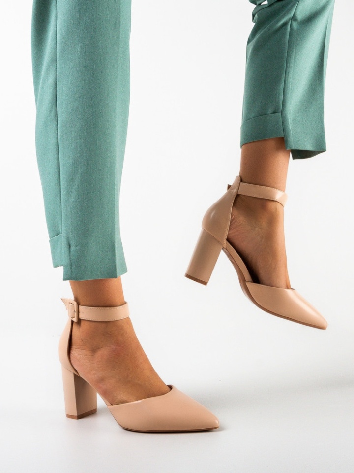 Pantofi dama Kole Bej 2