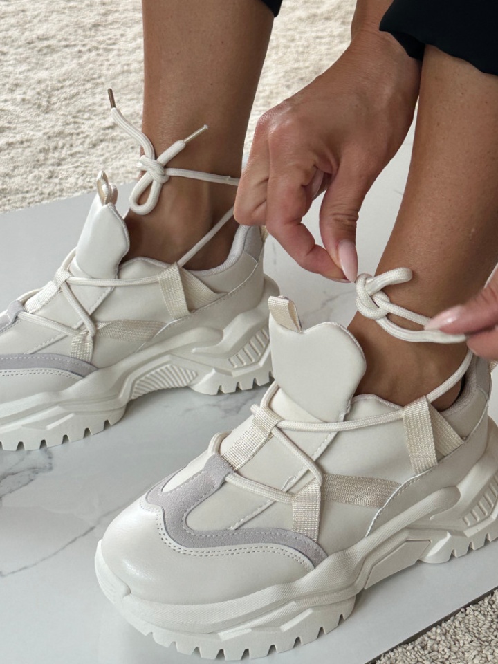 Sneakers dama Harding Bej