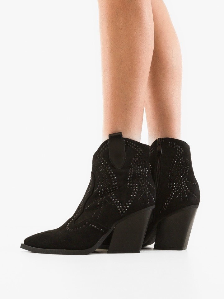 Botine dama Leila Negre