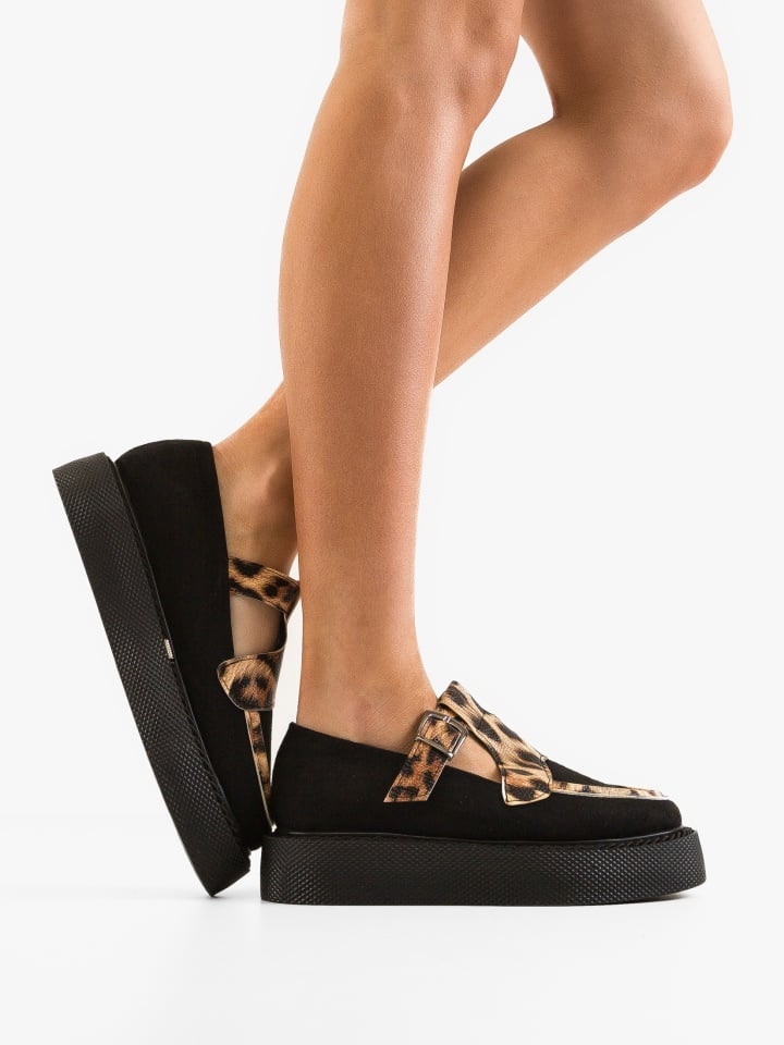 Pantofi Casual Teylar Negri 3