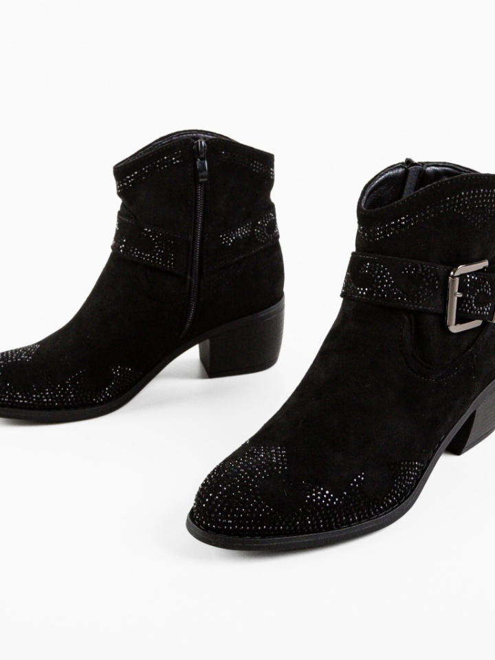 Botine dama Adams Negre