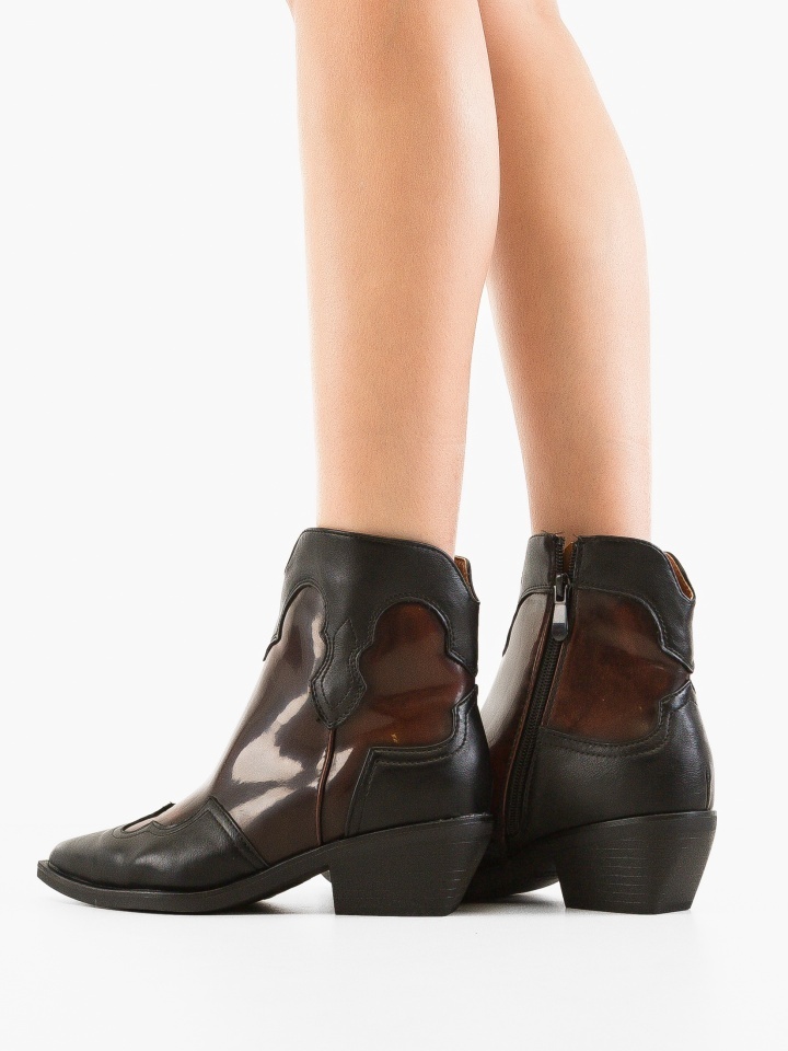 Botine dama Chard Negre