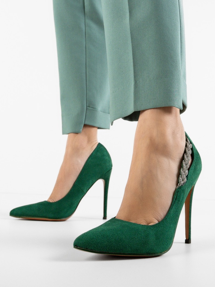 Pantofi dama Peeta Argintii