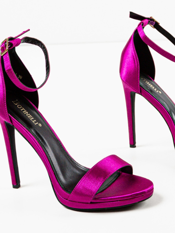 Sandale cu toc Doka Bej