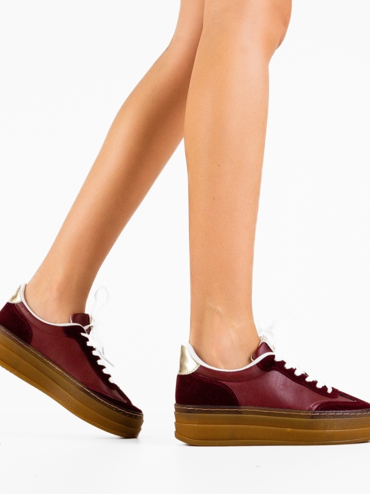 Sneakers dama Jaswin Khaki