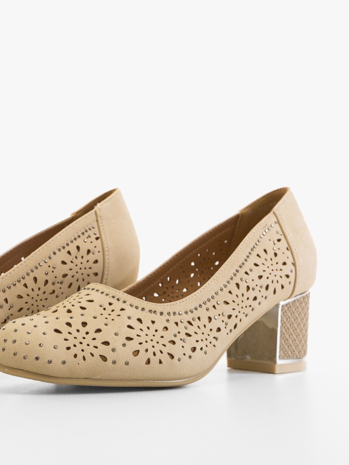 Pantofi dama Curtis Bej