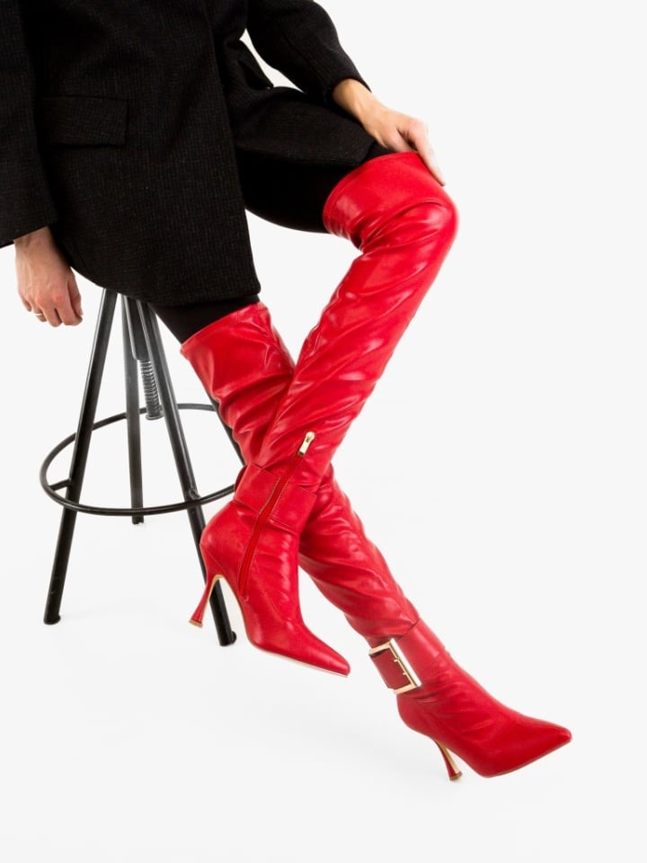 Cizme dama Solenne Bej