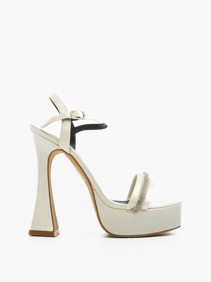 Sandale cu toc Wong Fuchsia