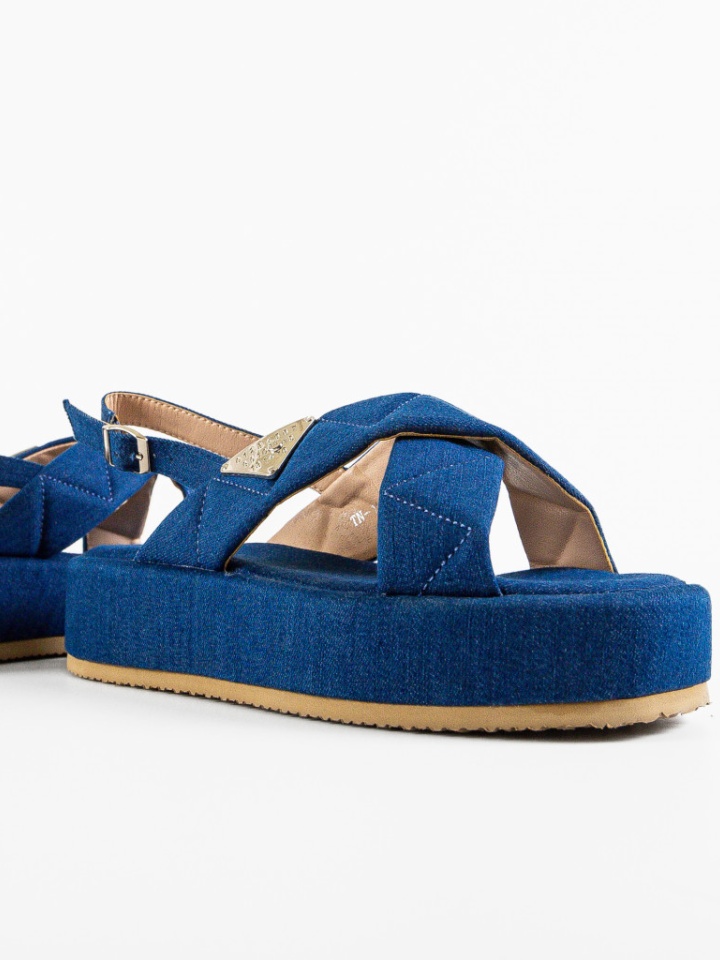 Sandale dama Ziggy Albastre 2