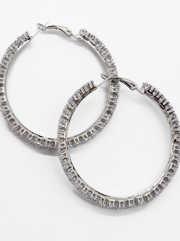 Cercei Violin Argintii