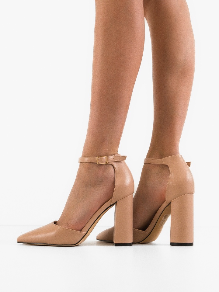 Pantofi dama Saira Nude