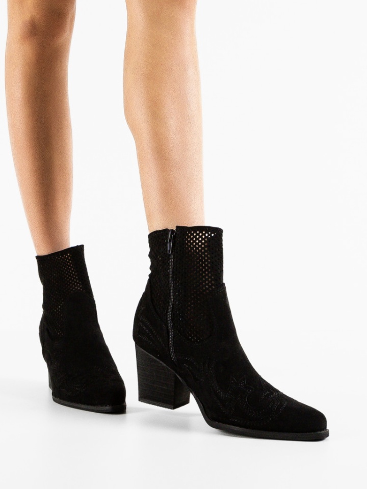 Botine dama Unoqua Negre