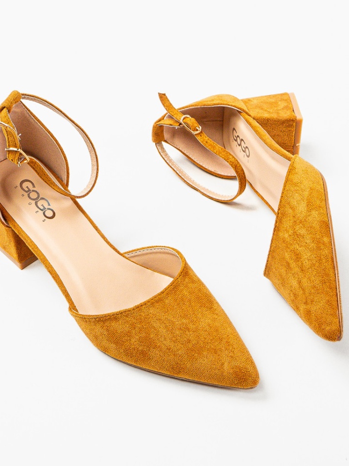 Pantofi dama Elva Camel