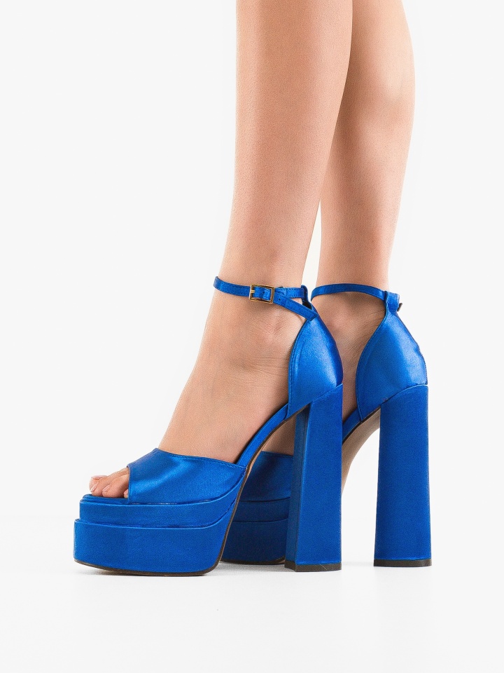 Sandale cu toc Haynes Negre