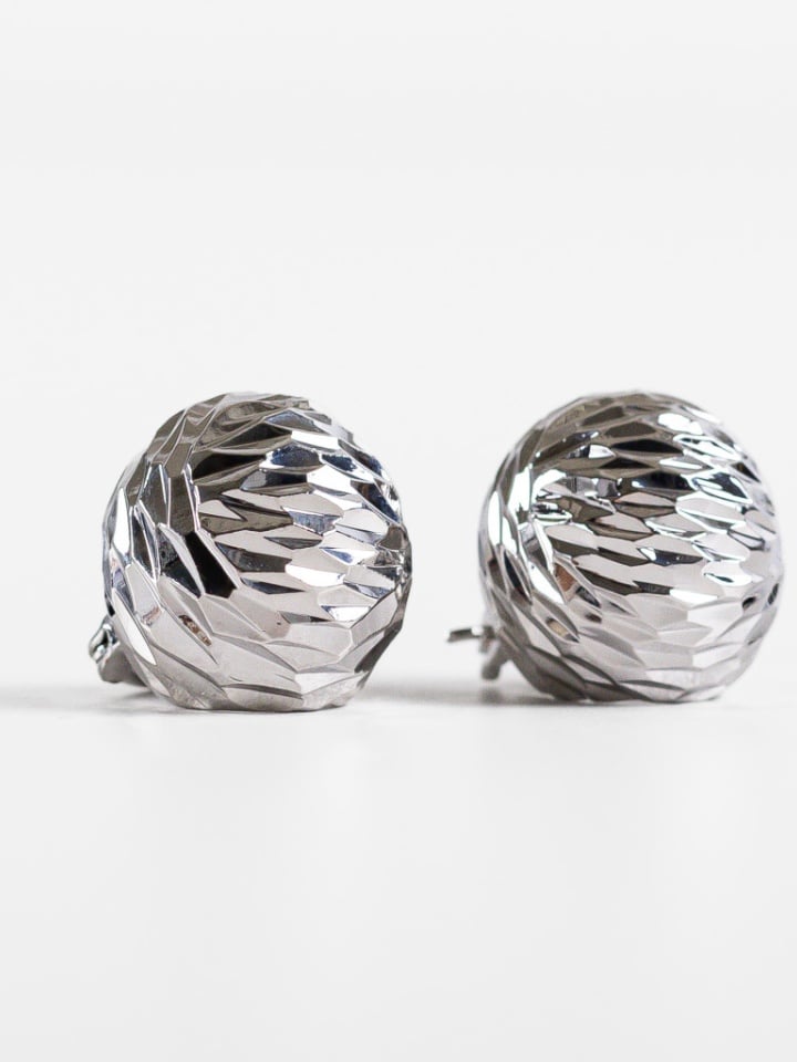 Cercei Moty Argintii