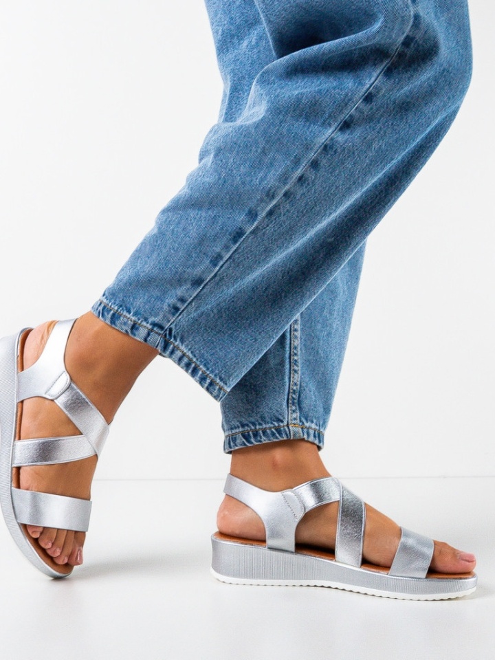 Platforme dama Banba Argintii