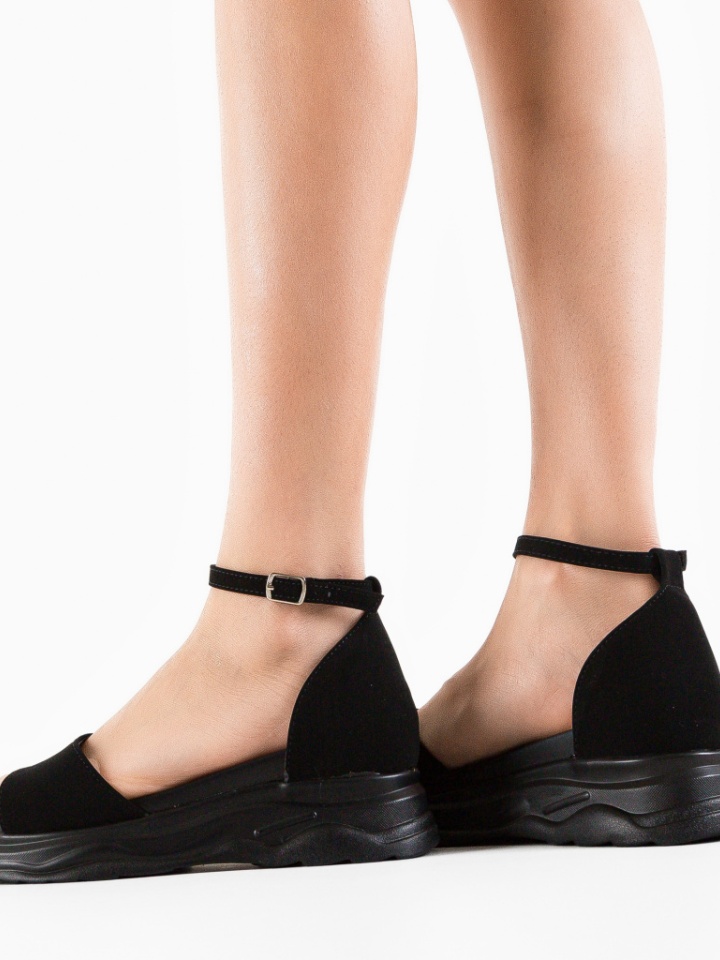 Sandale dama Pernik Negre