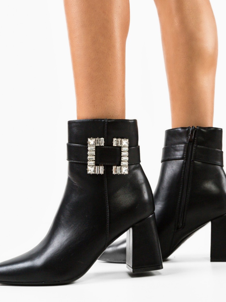 Botine dama Dillon Negre