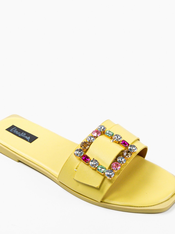 Papuci dama Naliak Camel